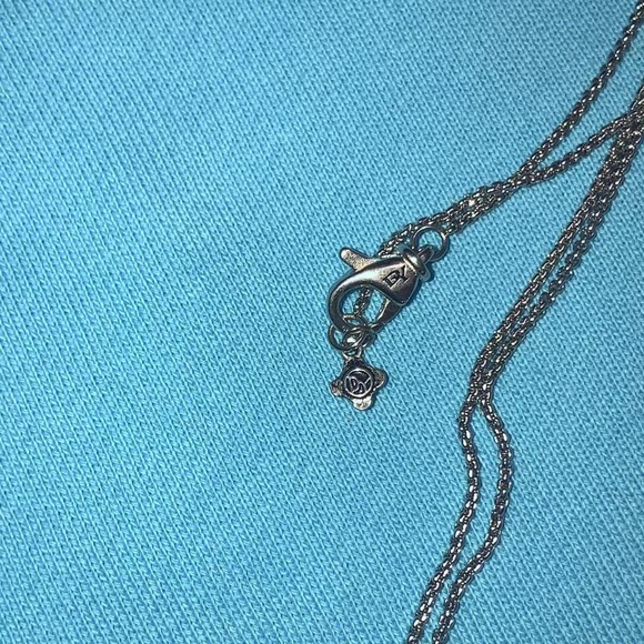 David Yurman Petite Albion Pendant Necklace, Morganite And Pavé Diamonds - Picture 5 of 9